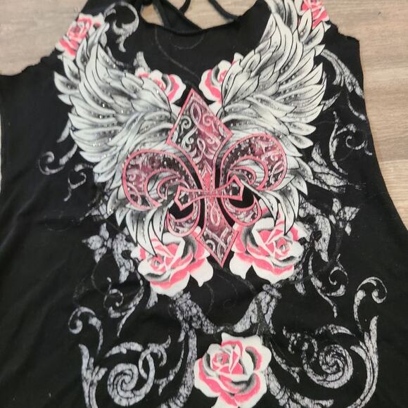 Ransom small womens cross tank top - Picture 2 of 10